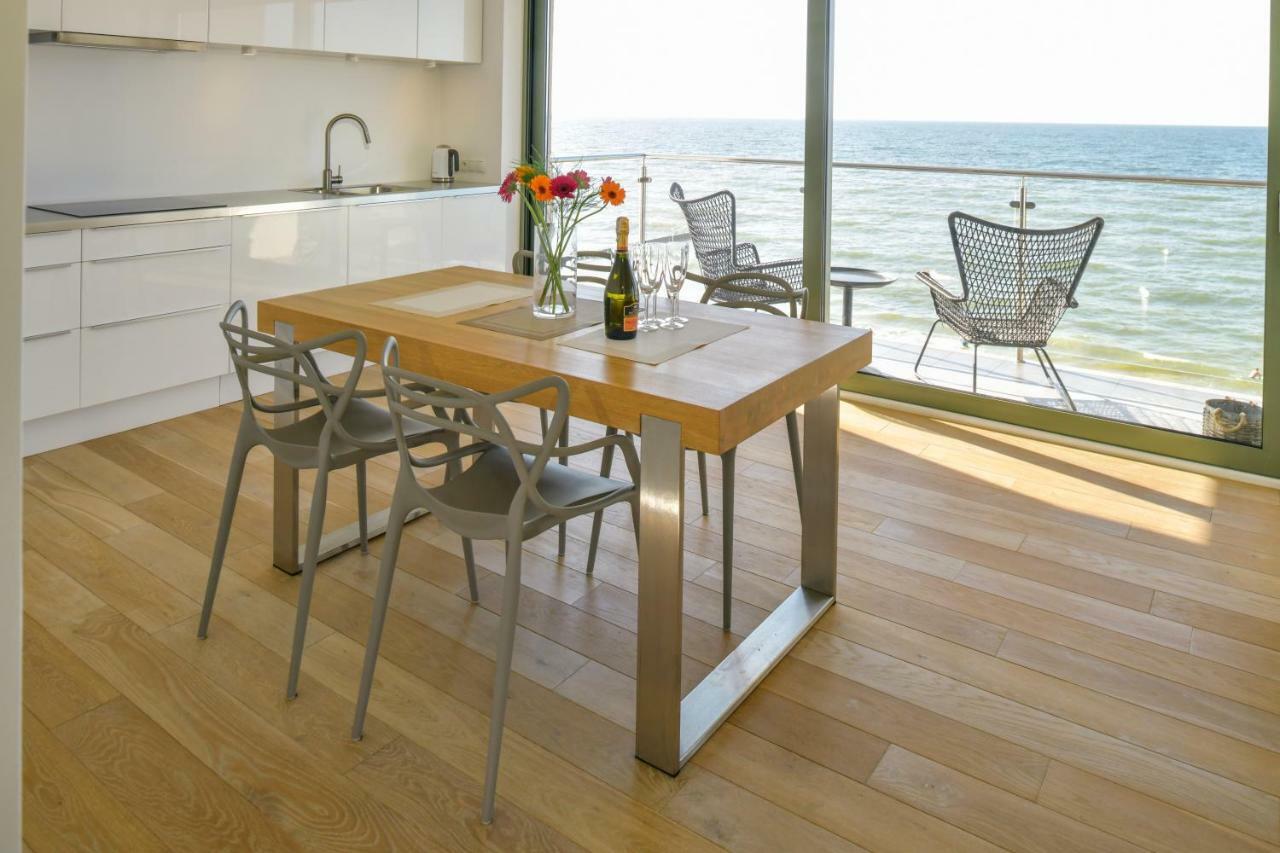 Premium Cliff Apartament - Ustronie Morskie Apartman Kültér fotó