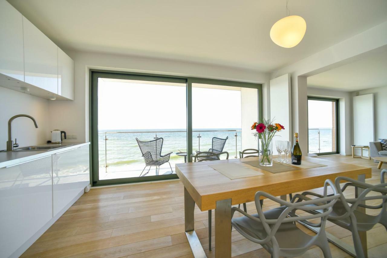 Premium Cliff Apartament - Ustronie Morskie Apartman Kültér fotó