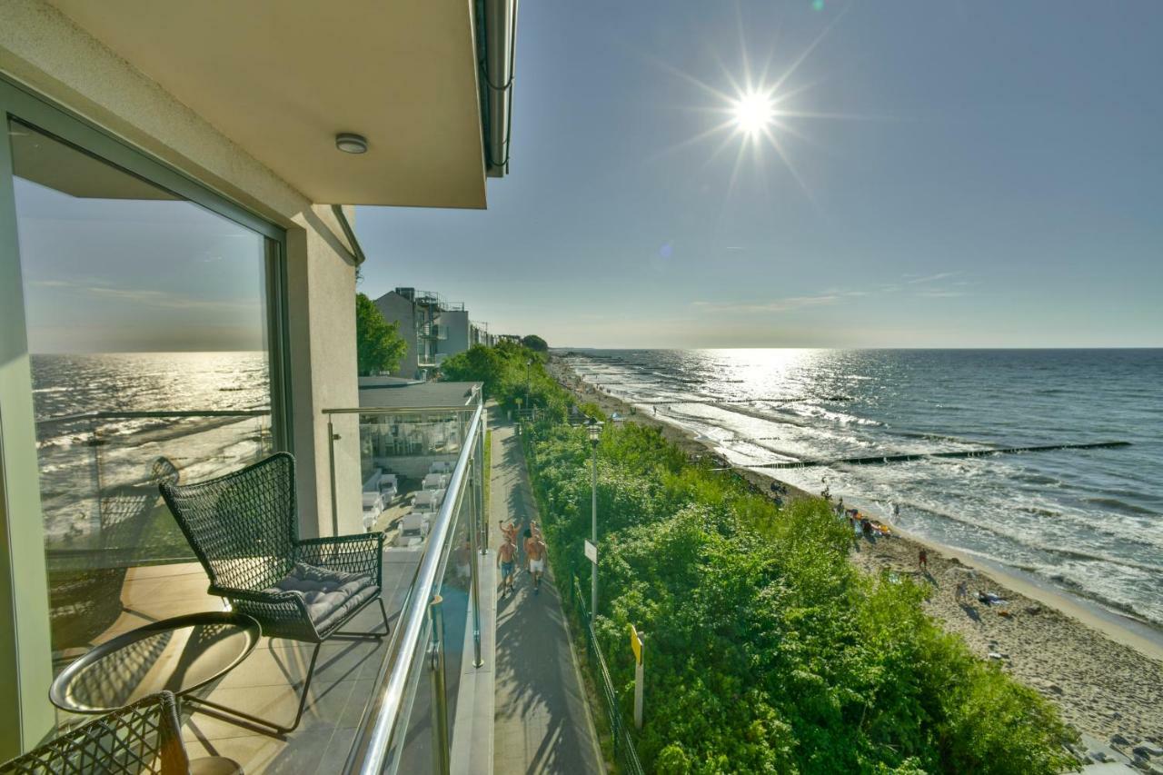 Premium Cliff Apartament - Ustronie Morskie Apartman Kültér fotó