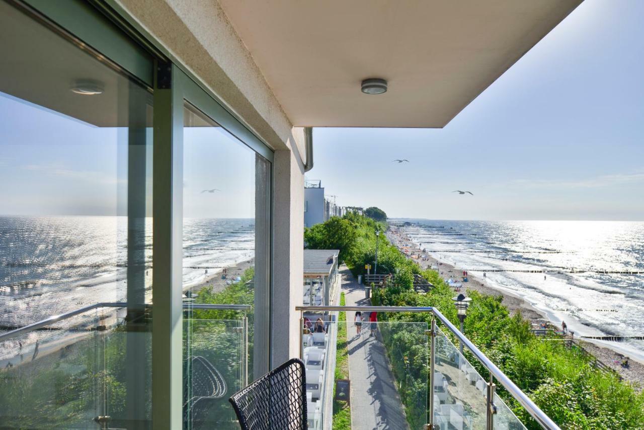 Premium Cliff Apartament - Ustronie Morskie Apartman Kültér fotó