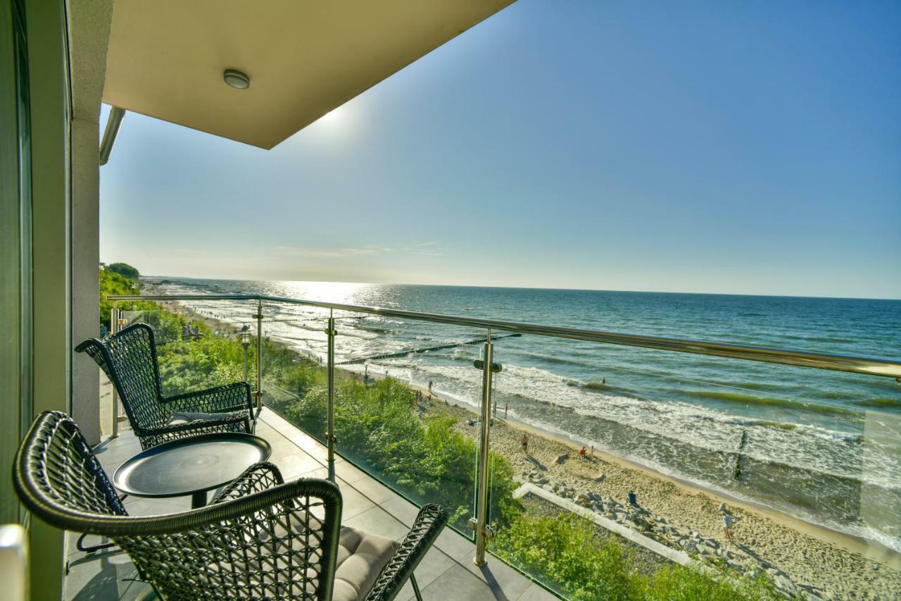 Premium Cliff Apartament - Ustronie Morskie Apartman Kültér fotó